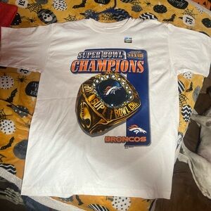 Vintage 1999 Super Bowl XXXlll Broncos vs Falcons Shirt